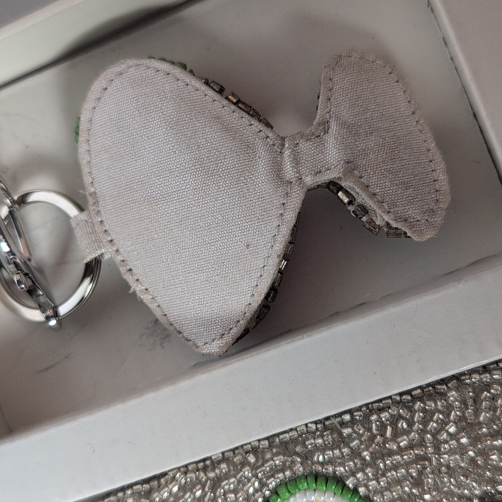 Rachel Zoe Beaded Cosmopolitan 2 Piece Coin Purse & Bag Charm Set - Picture 9 of 9
